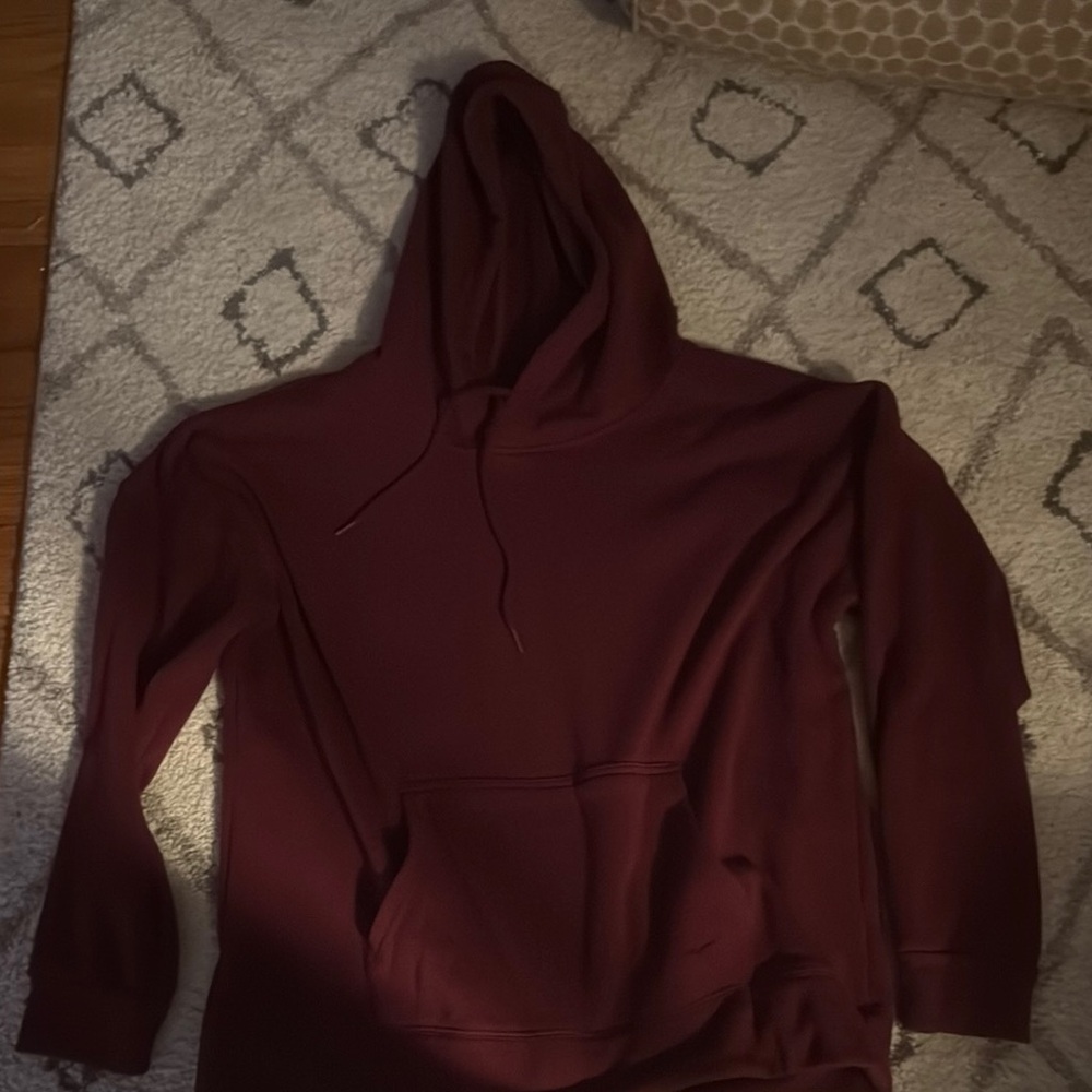 Vibrant Red Cozy Cotton Sweater